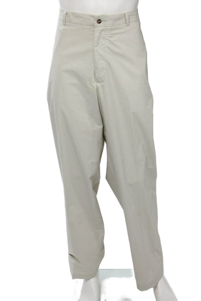 Henry Cottons Mens Chino Pants Beige Cotton Big Tall Size 40