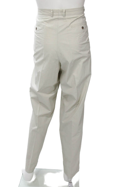 Henry Cottons Mens Chino Pants Beige Cotton Big Tall Size 40