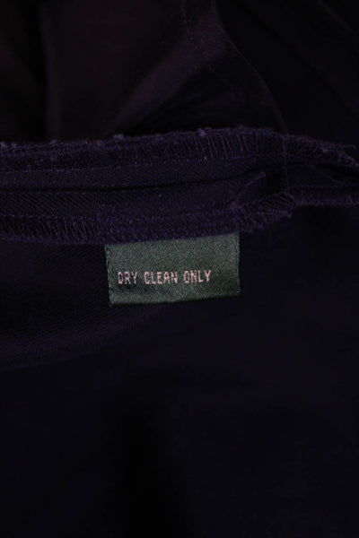 Lauren Ralph Lauren Womens Dark Blue Dress Pants Cotton Spandex Size 8