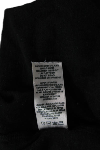 Philanthropy Women Bodycon Tank Dress Black Sleeveless Knee Length Size XS
