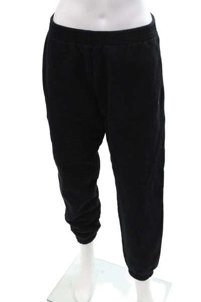 TNA Unisex Black Jogger Sweatpants Cotton Polyester Size L