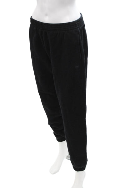 TNA Unisex Black Jogger Sweatpants Cotton Polyester Size L