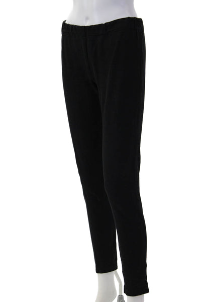 Joseph Womens Ankle Leggings Black Viscose Designer Size 38