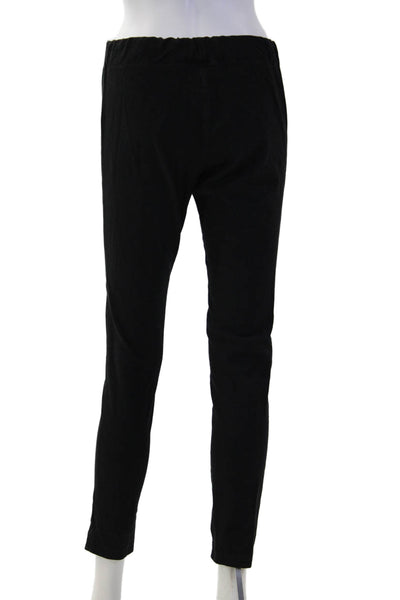 Joseph Womens Ankle Leggings Black Viscose Designer Size 38