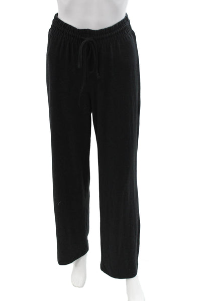 Wilfred Free Unisex Black Polyester Drawstring Sweatpants Size S