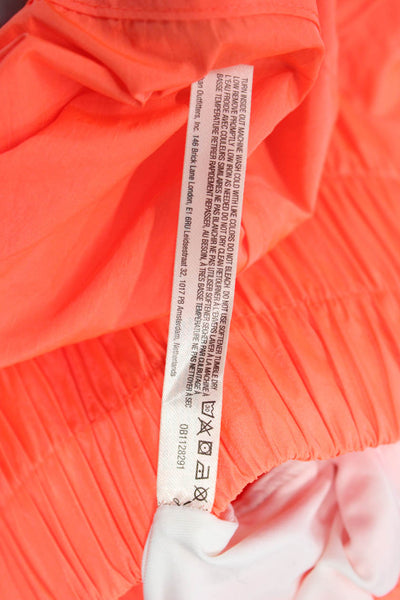 FP Movement Unisex Orange Beach Solid Polyamide Shorts Size S