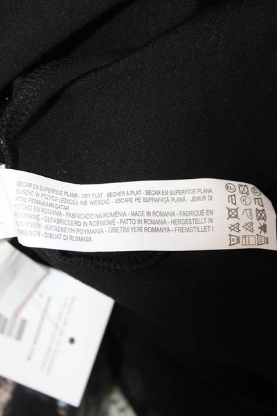 Zara Trafaluc Womens Bodycon Pencil Dress Black Sleeveless Round Neck Size M