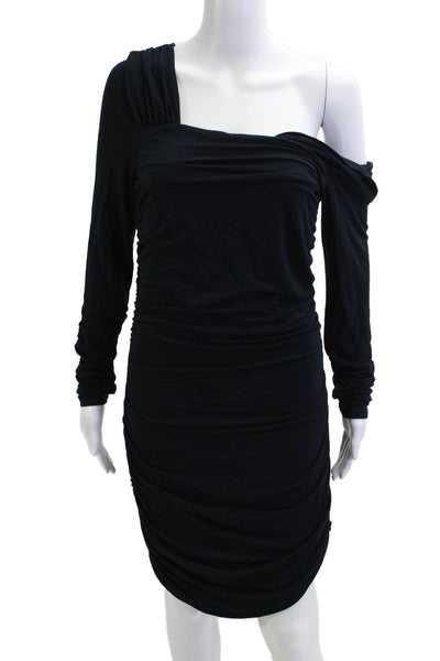 Bailey 44 Womens Bodycon Mini Dress Black Long Sleeve Size 44