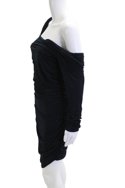 Bailey 44 Womens Bodycon Mini Dress Black Long Sleeve Size 44