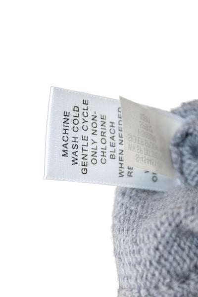 Banana Republic Womens Gray V-Neck Button Cardigan Cotton Cashmere Size S