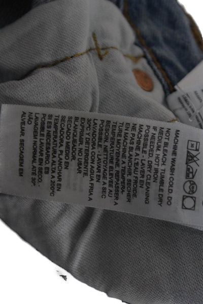 Levi's Mens Straight Blue Jeans 100% Cotton Button Fly Size 31