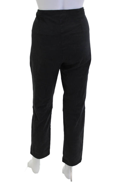 Nic + Zoe Women Cropped Ankle Black Pants Size 10
