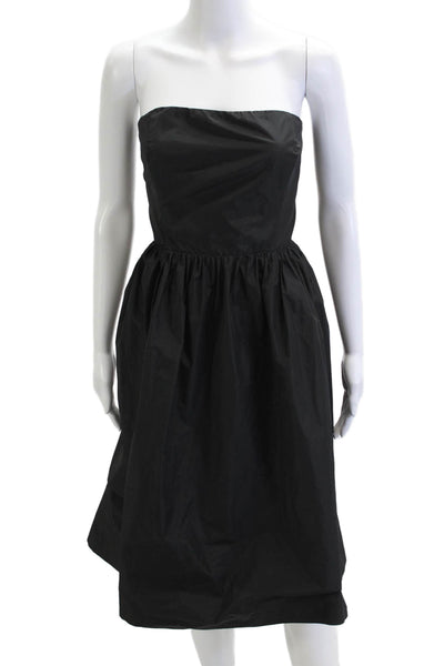 Lavender Brown Womens Fit & Flare Dress Black Size L