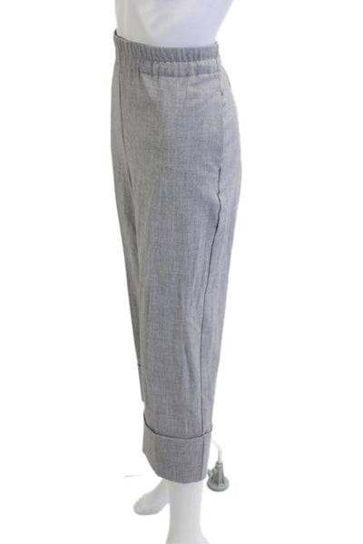 Zara Women Gray Ankle Cropped Dress Pants Size M