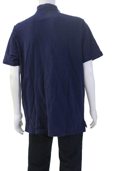 Polo Ralph Lauren Mens Dark Blue Short Sleeve Polo Big & Tall Size XL