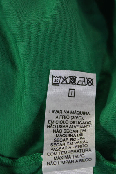 Lacoste Mens Green Collared Short Sleeve Cotton Polo Size XL