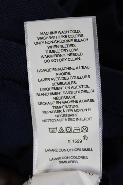 Polo Ralph Lauren Mens Short Sleeve Collared Dark Blue Cotton Polo Size XL