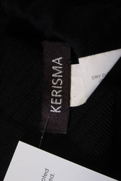 Kerisma Women A-Line Midi Skirt Black Size L
