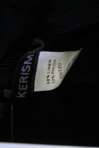 Kerisma Women A-Line Midi Skirt Black Size L