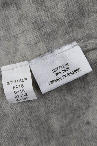 Cashmere Charter Club Womens Pullover Beige Geometric Round Neck Size L