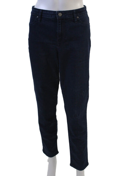 Calvin Klein Jeans Women Straight Mid Rise Dark Blue Jeans Size 31