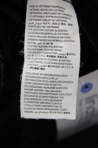 Calvin Klein Jeans Women Straight Mid Rise Dark Blue Jeans Size 31