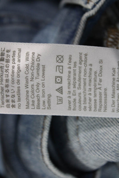 J Crew Women Flared Wide Leg Jeans Blue Size 31