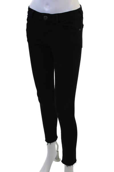 DL1961 Womens Ankle Skinny Black Jeans Size 25