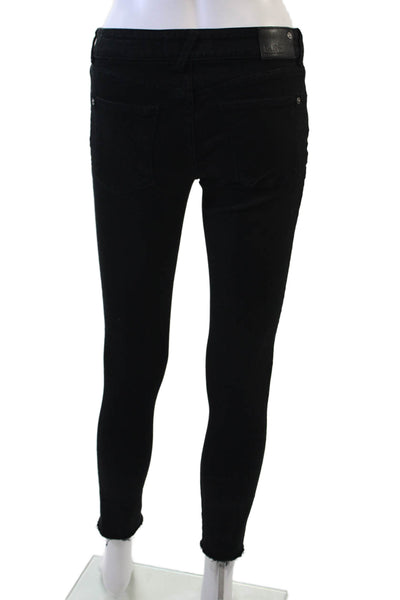 DL1961 Womens Ankle Skinny Black Jeans Size 25