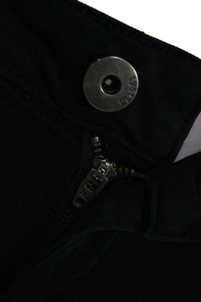 DL1961 Womens Ankle Skinny Black Jeans Size 25