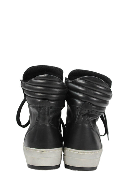 Kurt Geiger London Womens Lace Up Lined High Top Sneakers Black Size 7