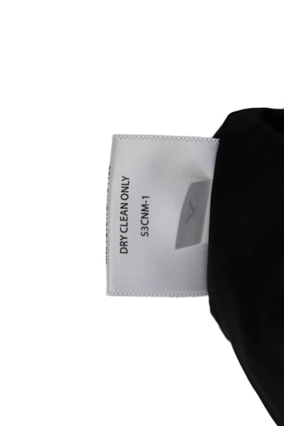 Eileen Fisher Women Classic Black Button Front Jacket Long Sleeve Size 1X