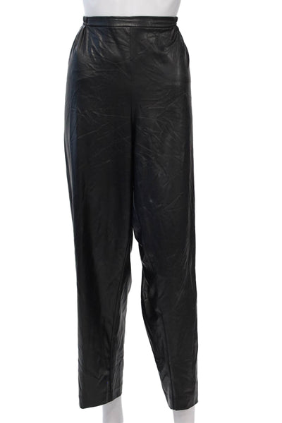 Caroline Rose Womens Dress Pants Black Plus Size 2X