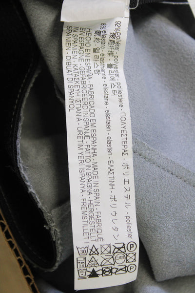 Zara Basic Women A-Line Flare Long Gray Skirt Size M