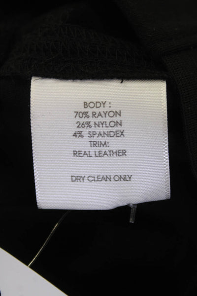 White + Warren Women Ankle Dress Pants Black Size M