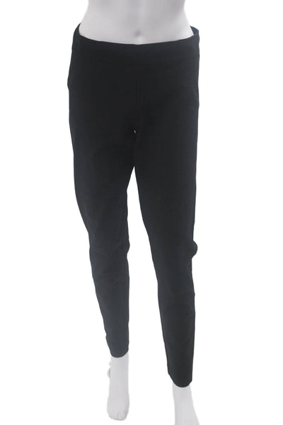 Avenue Montaigne Women Ankle Dress Pants Black 90% Modal 10% Spandex Size 10