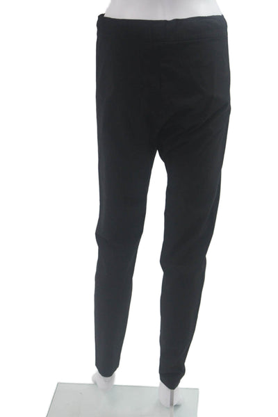 Avenue Montaigne Women Ankle Dress Pants Black 90% Modal 10% Spandex Size 10