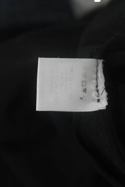 Avenue Montaigne Women Ankle Dress Pants Black 90% Modal 10% Spandex Size 10