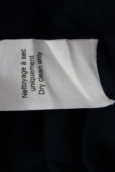 Louis + Louise Childrens Girls Velvet Pull On A Line Skirt Navy Blue Size 8
