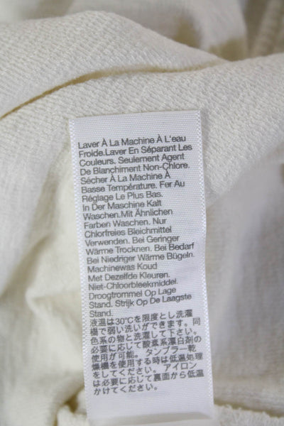 Madewell Women Basic White Cotton Crewneck Short Sleeve Tee Size XS