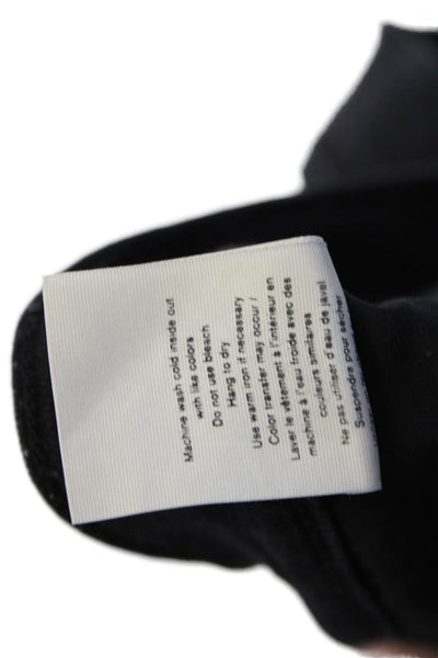Rag & Bone Unisex Skinny Tapered Jeans Black Mid Rise Button Fly 30in Size 34