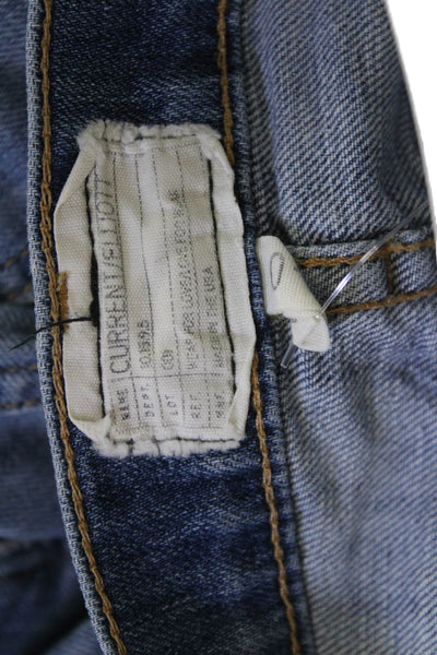 Current/Elliott Unisex Blue Beach Shorts Size 26