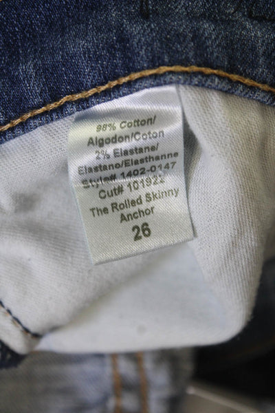 Current/Elliott Unisex Blue Beach Shorts Size 26