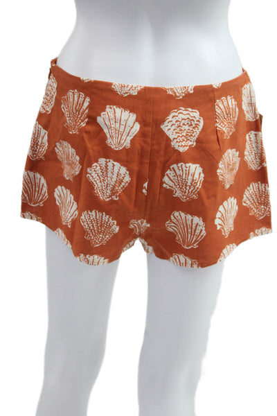 Kourt Women Mini Skort Orange Size 4