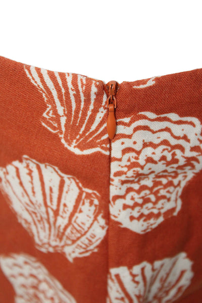 Kourt Women Mini Skort Orange Size 4