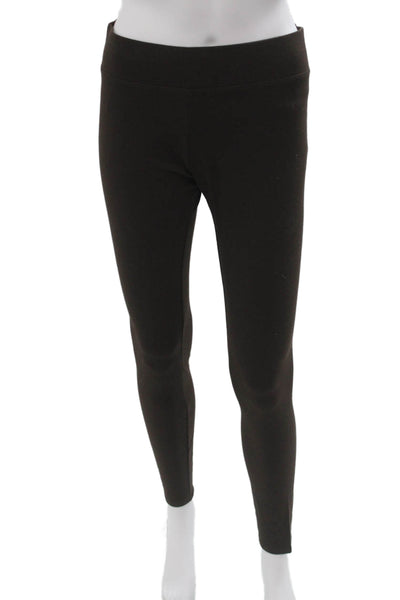 Hue Womens Ankle Jeggings Black 54% Cotton Rayon Spandex Size M