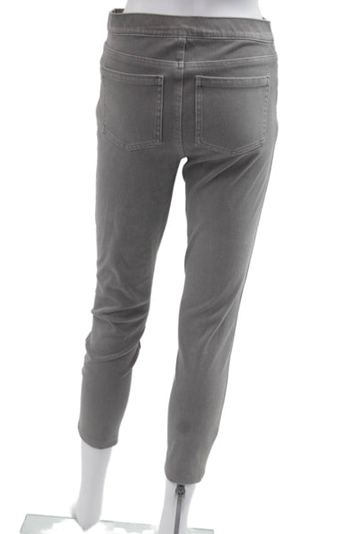 Spanx Women Ankle Jeggings Gray Size M