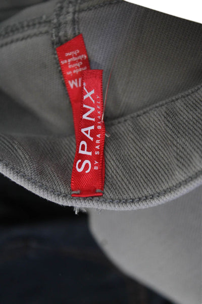 Spanx Women Ankle Jeggings Gray Size M