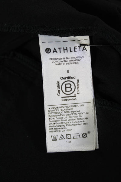 Athleta Womens Black Harem Pants Size 8