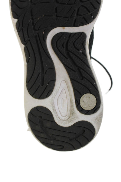 Lululemon Womens Lace Up Low Top Athletic Sneakers Black Size 8.5